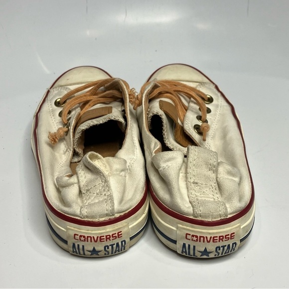 Converse off white sneakers size 7 - Picture 4 of 6